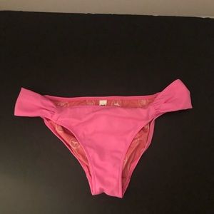 Woman’s VS PINK bathing suit bottom in hot pink